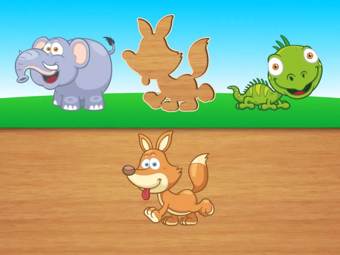 Tangkapan skrin Cute puzzles for kids - toddlers educational games and children's preschool learning + iPad 