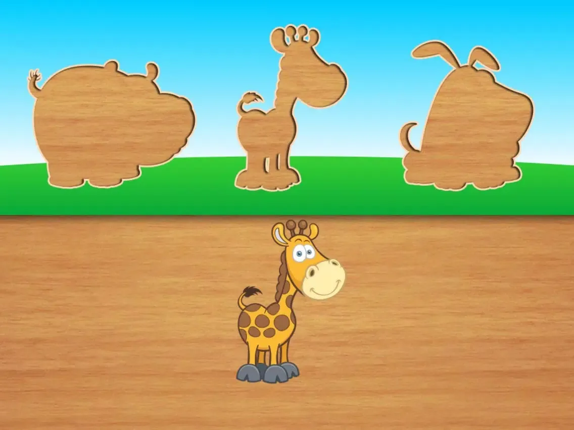 Tangkapan skrin Cute puzzles for kids - toddlers educational games and children's preschool learning + iPad 