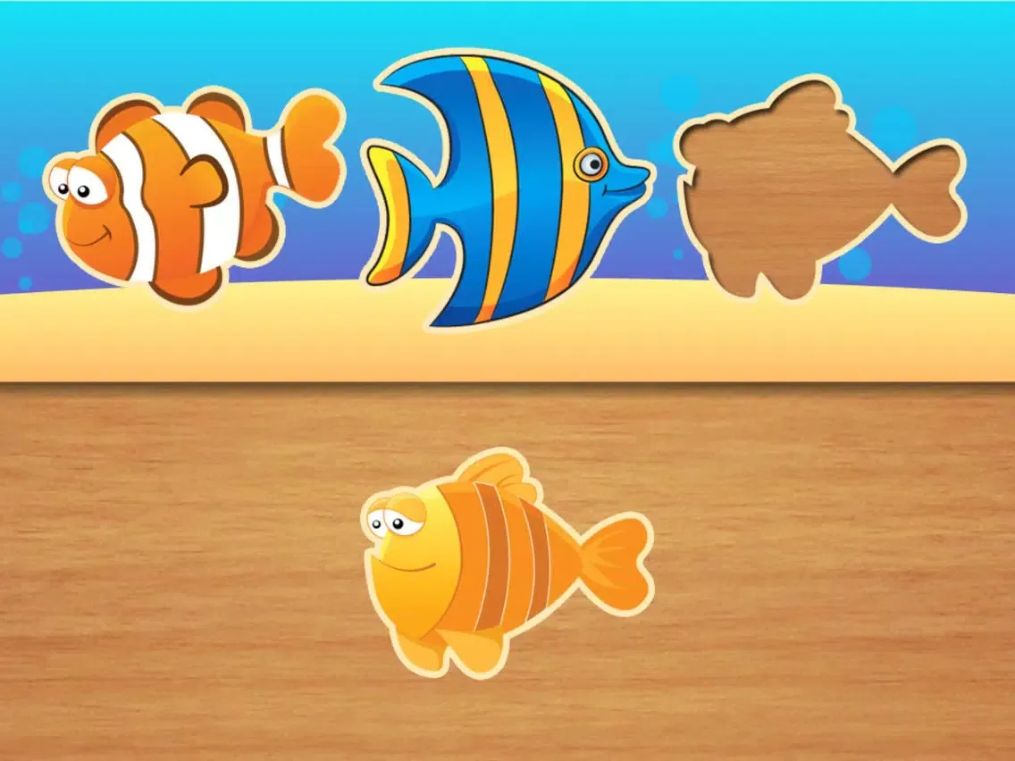Tangkapan skrin Underwater Adventures - learning puzzle for toddlers and preschoolers + iPad 