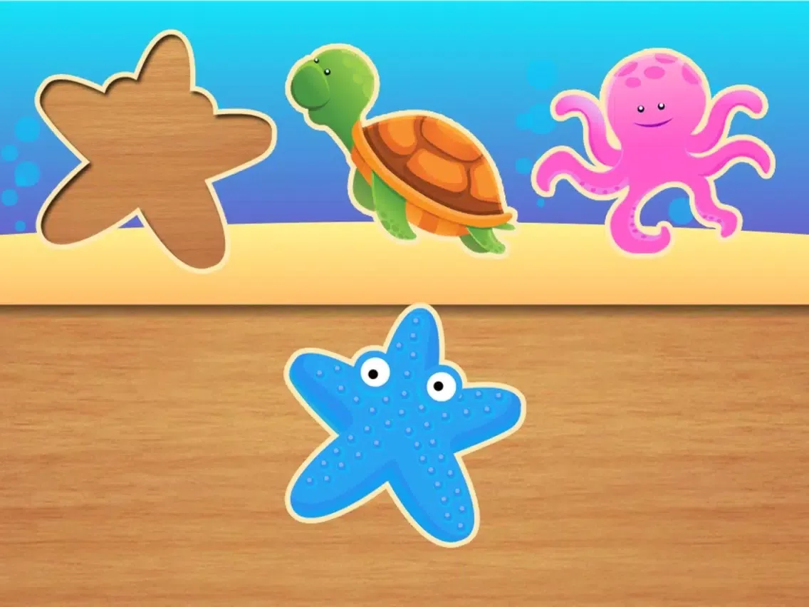 Tangkapan skrin Underwater Adventures - learning puzzle for toddlers and preschoolers + iPad 