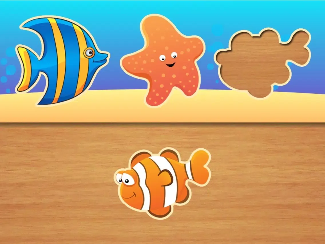 Tangkapan skrin Underwater Adventures - learning puzzle for toddlers and preschoolers + iPad 