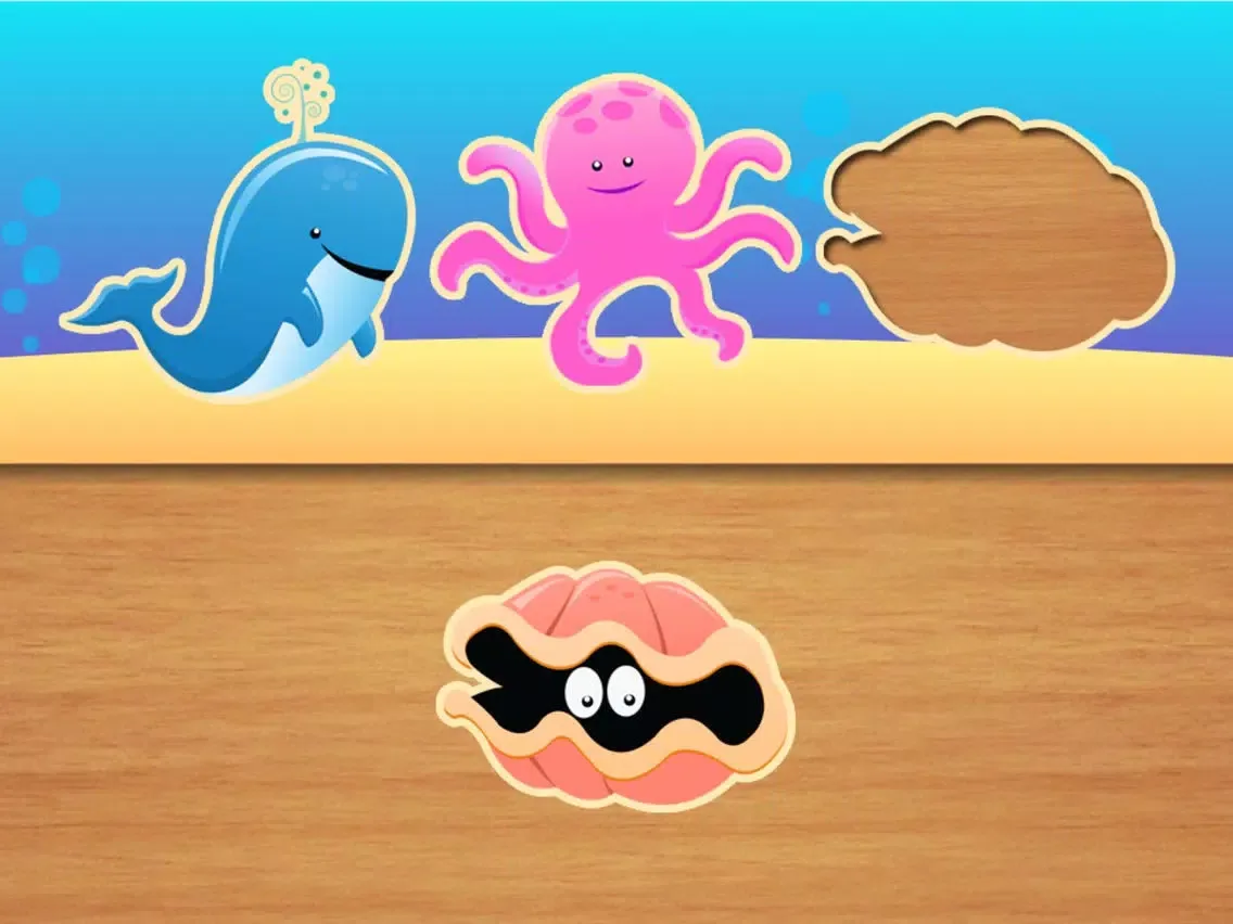 Tangkapan skrin Underwater Adventures - learning puzzle for toddlers and preschoolers + iPad 
