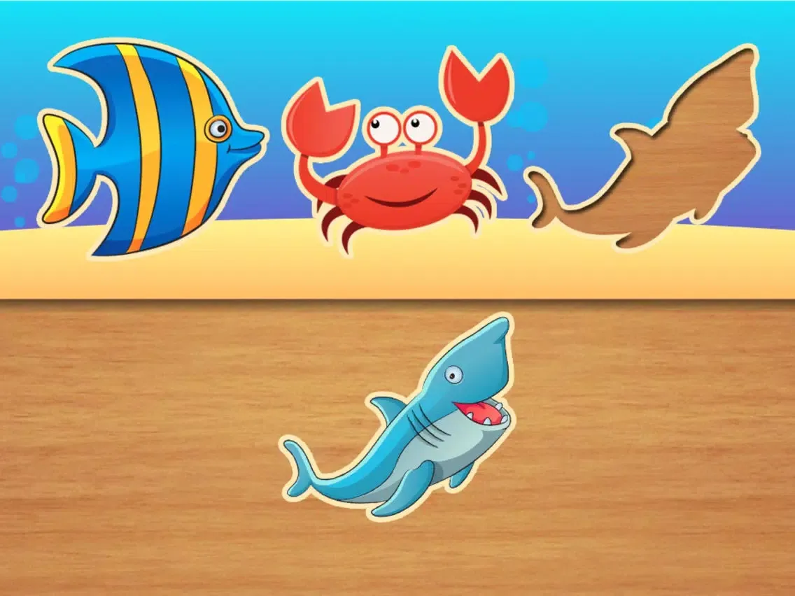 Tangkapan skrin Underwater Adventures - learning puzzle for toddlers and preschoolers + iPad 