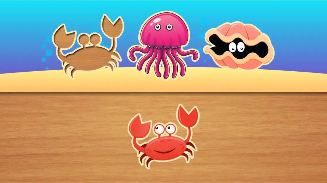 Tangkapan skrin Underwater Adventures - learning puzzle for toddlers and preschoolers +