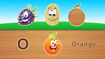 Tangkapan skrin Fruits alphabet for kids - children's preschool learning and toddlers educational game