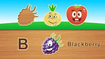 Tangkapan skrin Fruits alphabet for kids - children's preschool learning and toddlers educational game