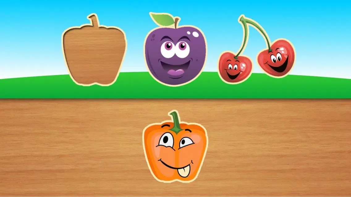 Fruits smile - children's preschool learning and toddlers educational game + স্ক্রিনশট