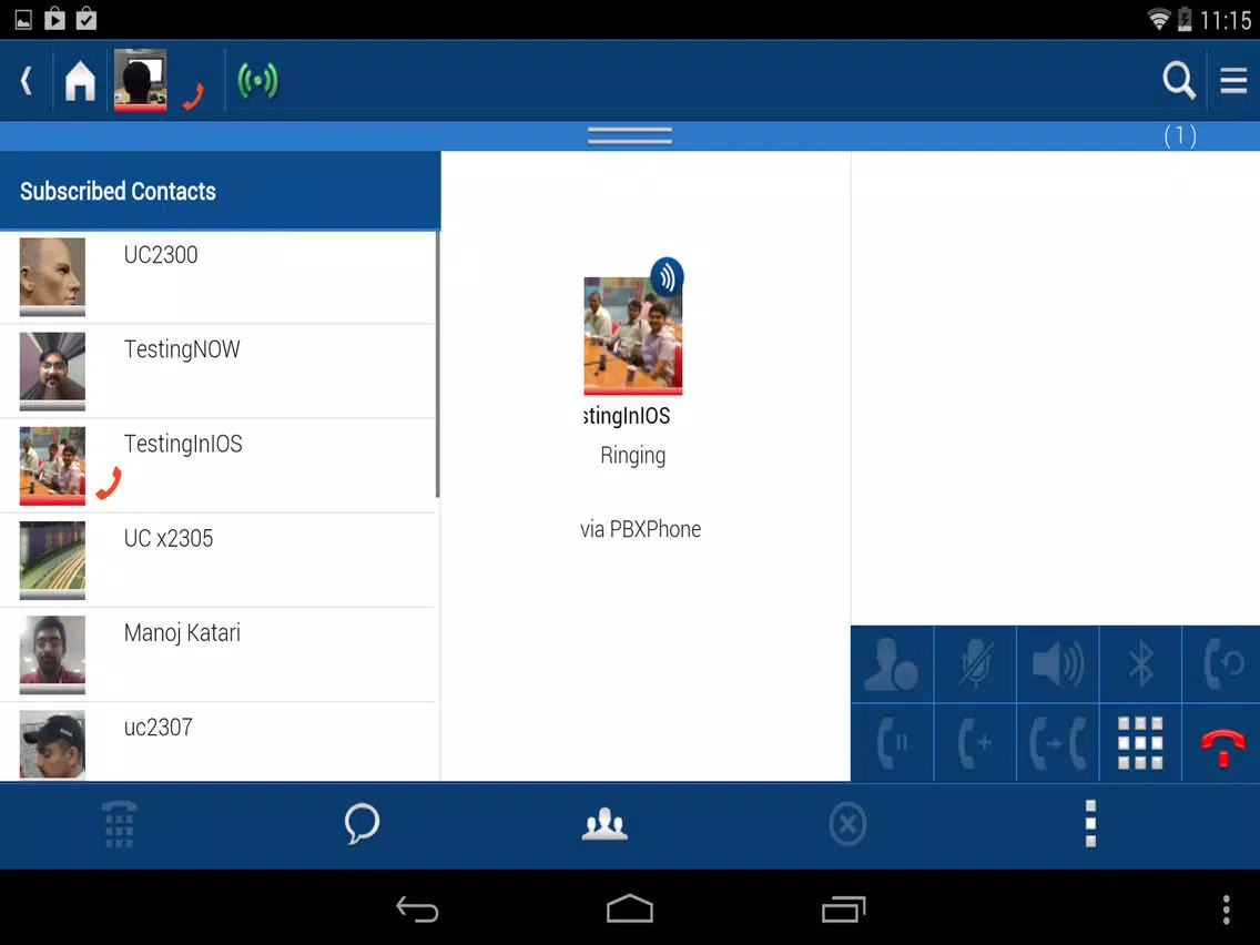 Capturas de pantalla de UCEdge iPad 