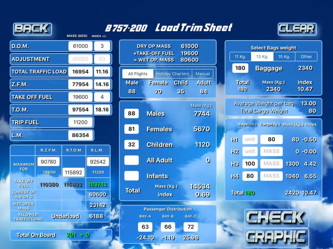 B-757 iPad  Ekran Görüntüleri