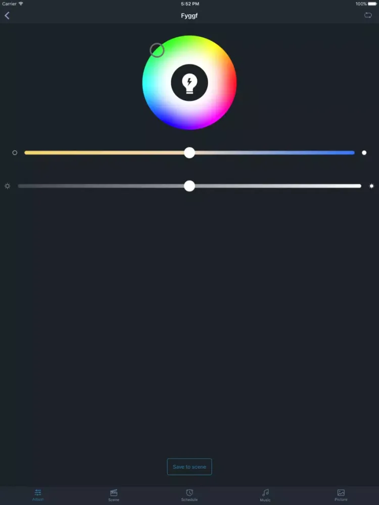 BLELightX iPad  স্ক্রিনশট