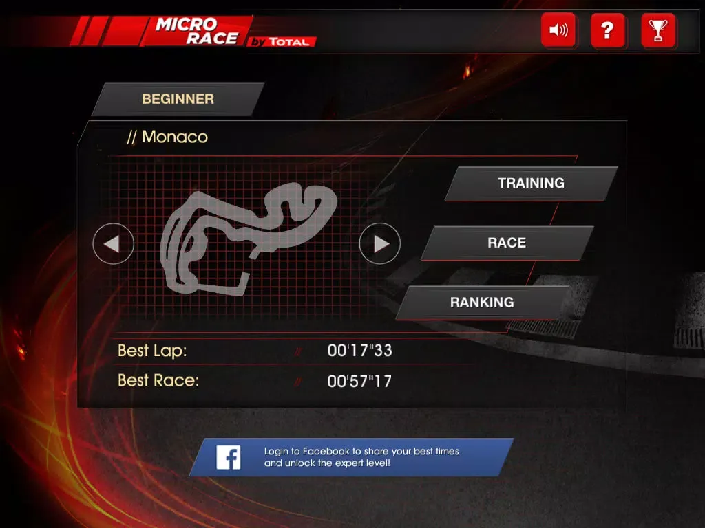 ภาพหน้าจอของ Micro Race by Total iPad 