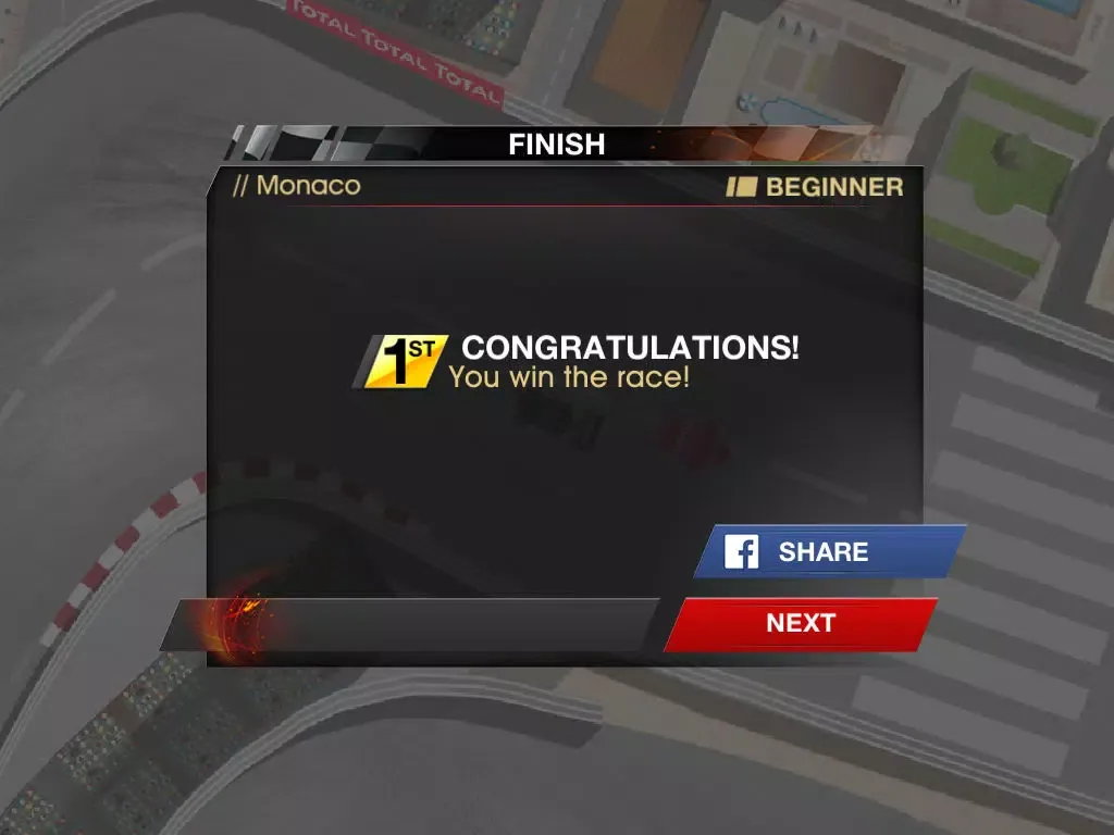 ภาพหน้าจอของ Micro Race by Total iPad 