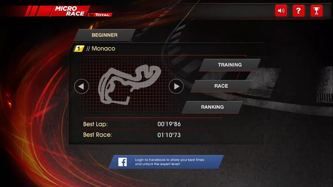 ภาพหน้าจอของ Micro Race by Total