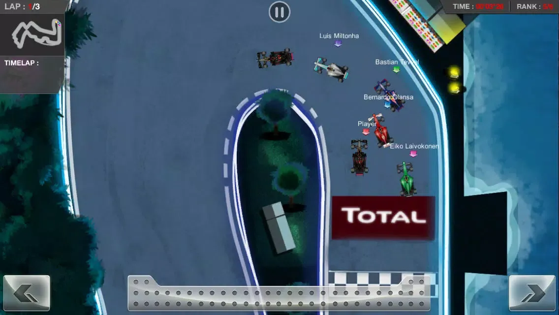 ภาพหน้าจอของ Micro Race by Total