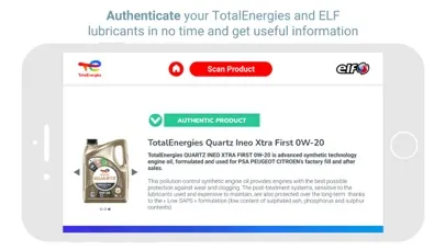 Scan TotalEnergies Screenshots