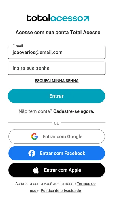 Total Acesso Ingressos 스크린샷