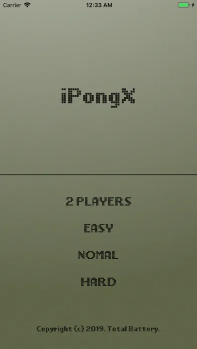 Captures d'écran de iPongX