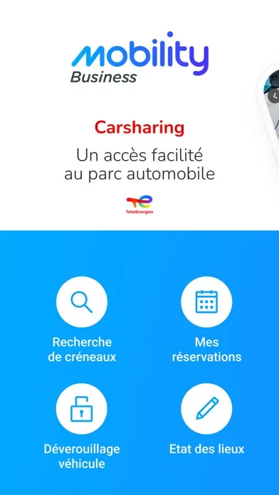 Mobility carsharing Screenshots