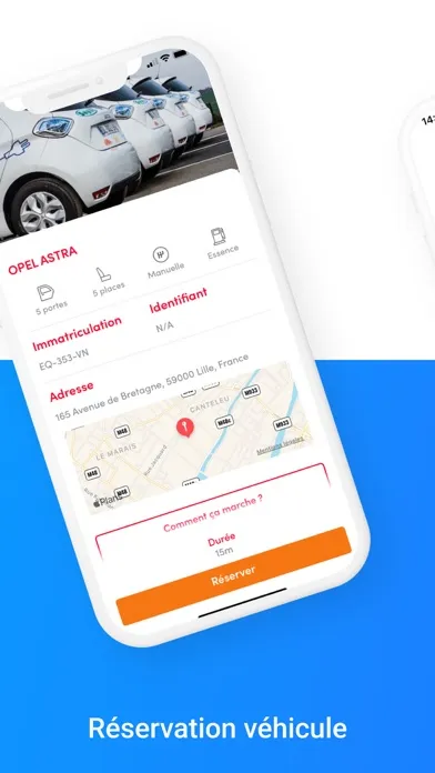 Mobility carsharing Screenshots