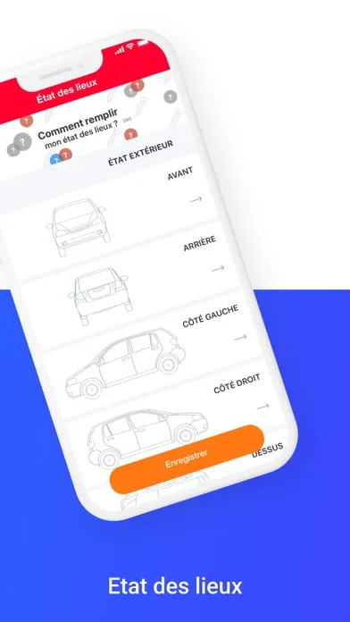 Mobility carsharing Screenshots