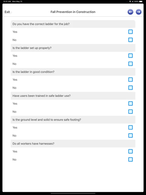 TFS Connect Mobile iPad  Screenshots