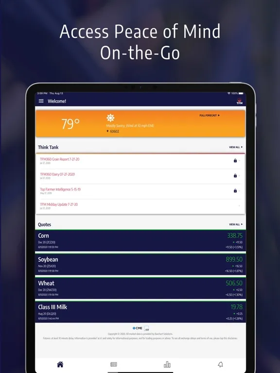 TFM Mobile iPad  سکرین شاٹس