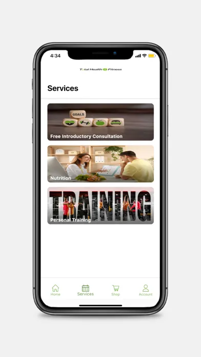 Screenshot di Total Health and Fitness Book