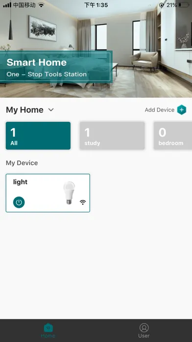 ภาพหน้าจอของ TOTAL IoT