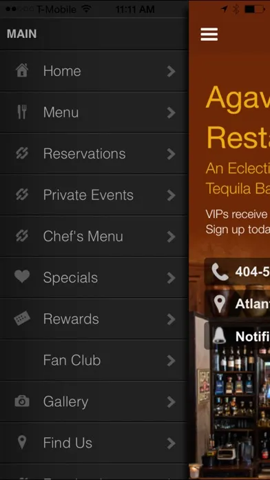Agave Restaurant應用截圖