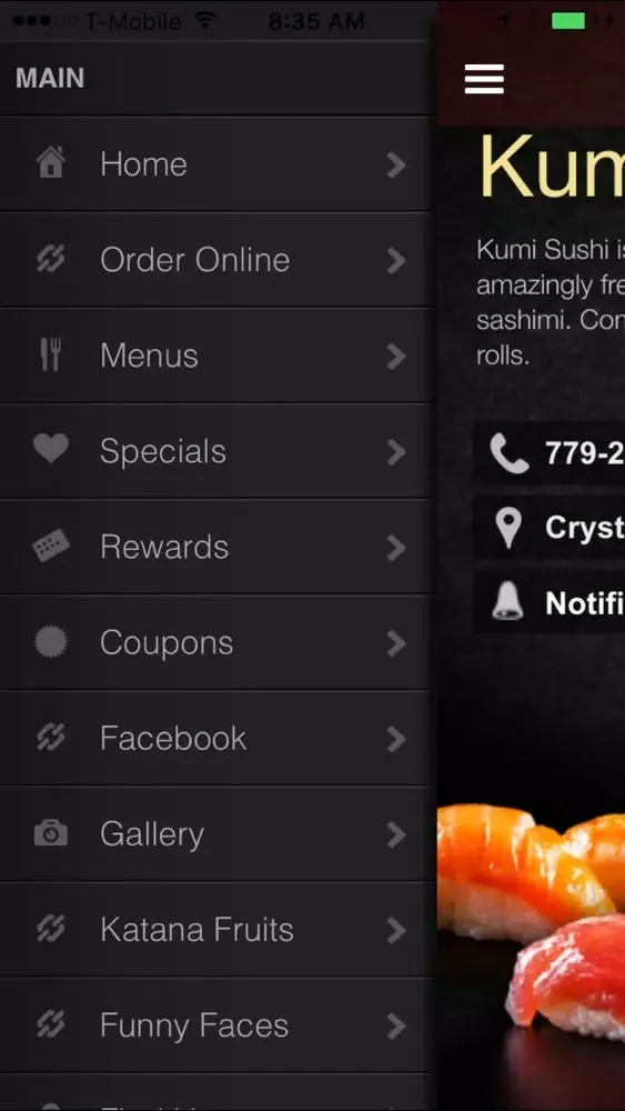 Kumi Sushi Screenshots