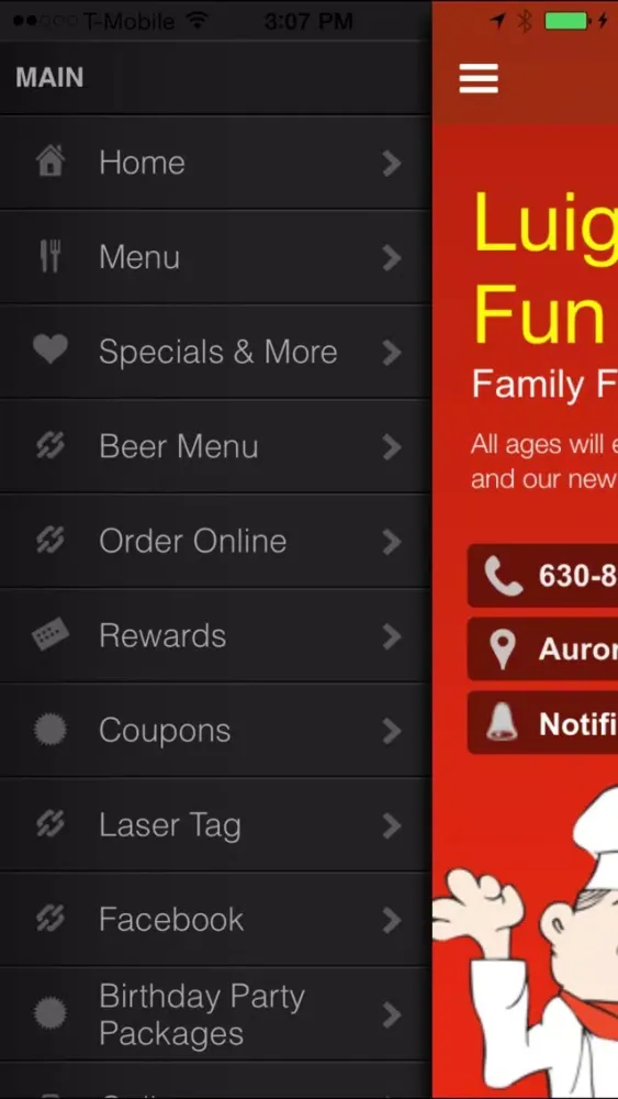 Screenshot di Luigi's Pizza and Fun Center