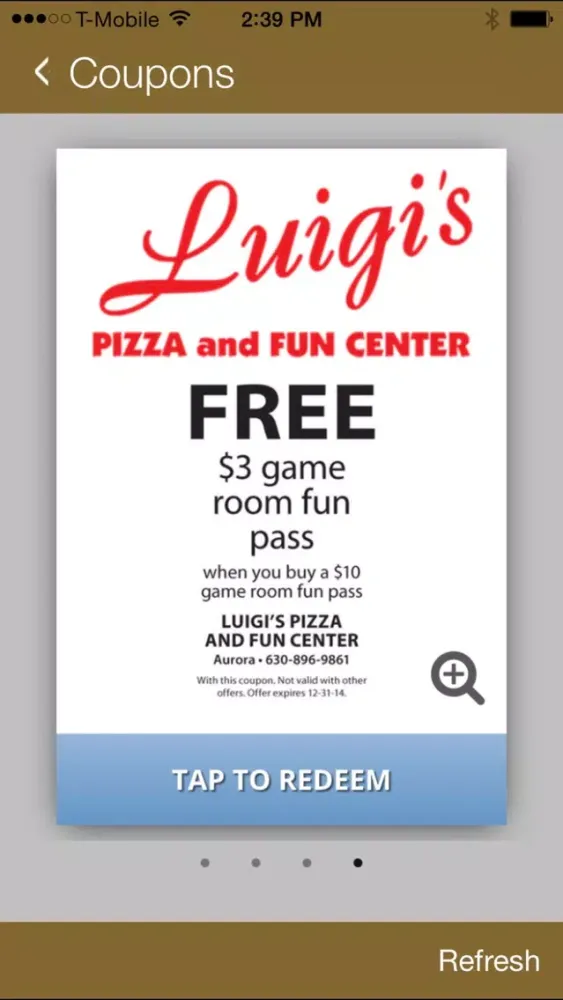 Screenshot di Luigi's Pizza and Fun Center