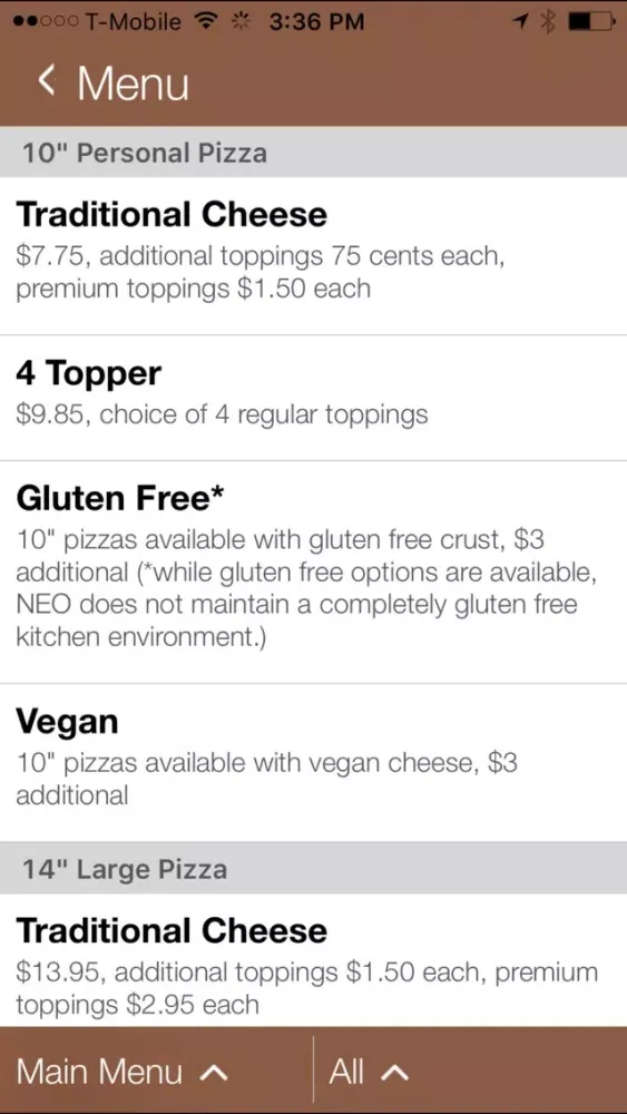 تصاویر Neo Pizza – Annapolis