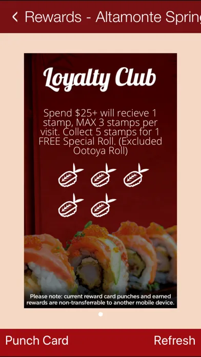 Ootoya Sushi Restaurant 스크린샷