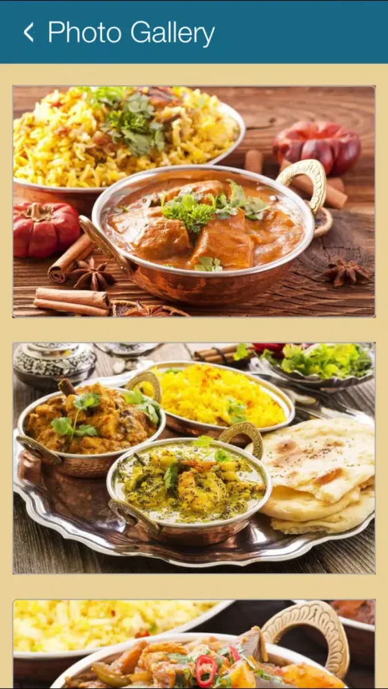 Capturas de pantalla de Raga Indian Cuisine