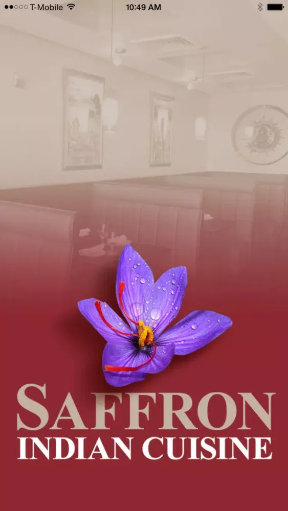 Ảnh chụp màn hình của Saffron Indian Cuisine