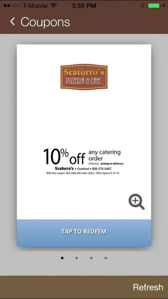 Scaturro's Pizzeria & Cafe سکرین شاٹس