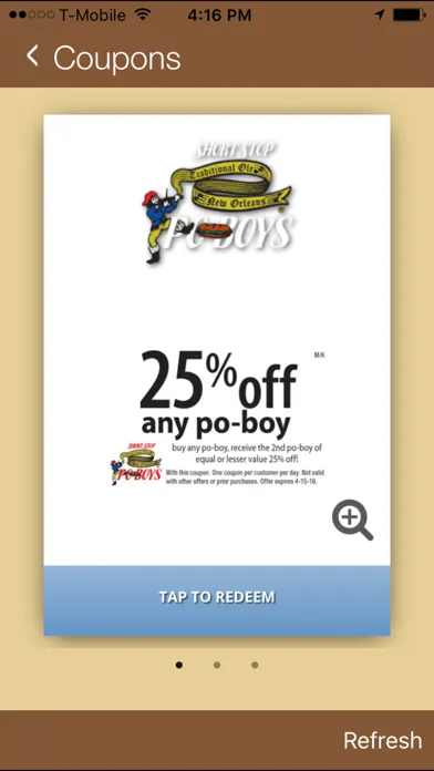 Short Stop Poboys 스크린샷