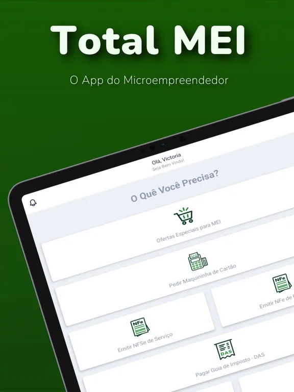 Total MEI: INSS, DAS Fácil iPad 应用截图