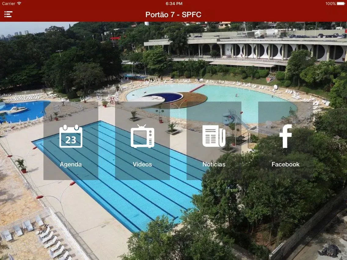 Zrzuty ekranu Portão 7 – São Paulo Futebol Clube iPad 