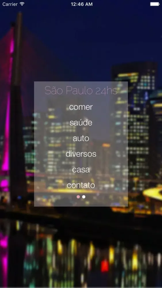 Zrzuty ekranu São Paulo 24hs