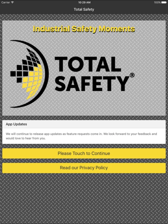 Safety Moments by Total Safety iPad 應用截圖