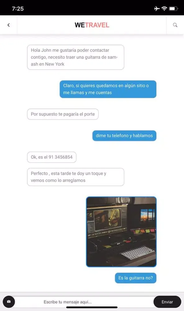 Скриншоты wetravel, una nueva forma de c