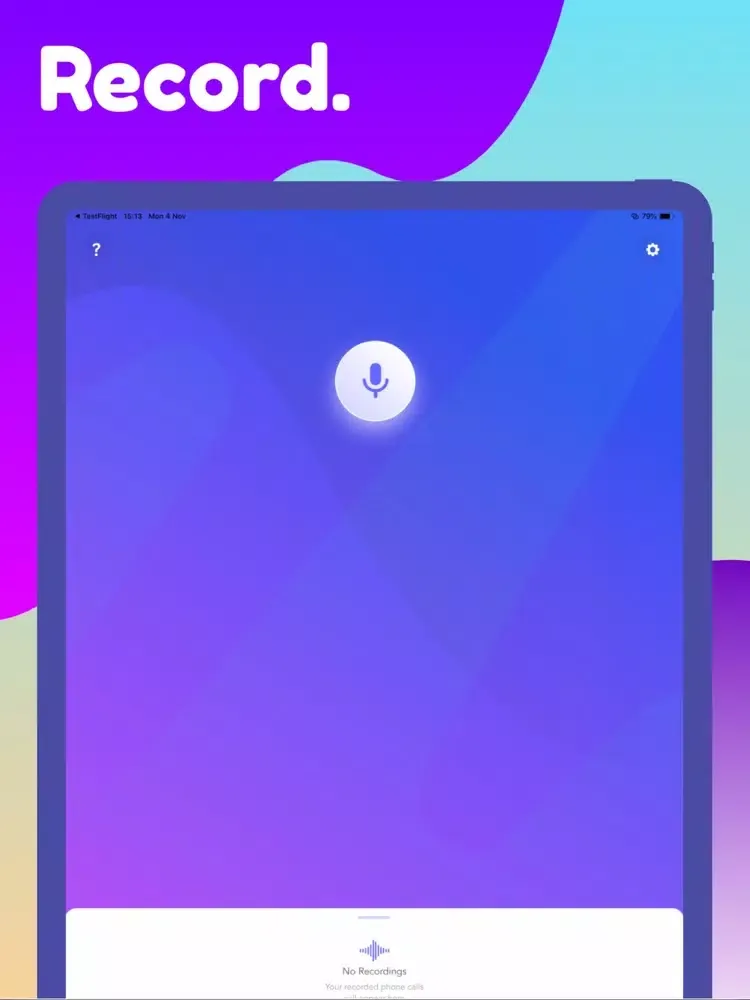 Capturas de pantalla de Call Recorder - Unlimited iPad 