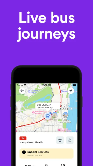 Momego - Live transit tracker Screenshots