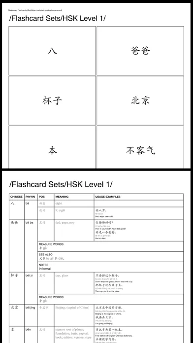 Flashonary - Chinese-English, Chinese-German Flashcard Dictionary應用截圖