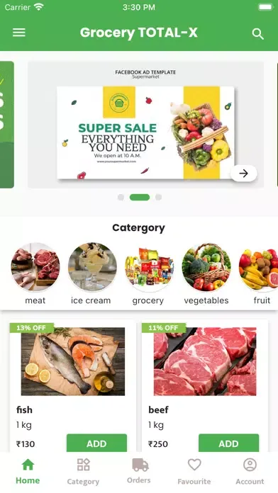 Captures d'écran de Grocery TOTAL-X