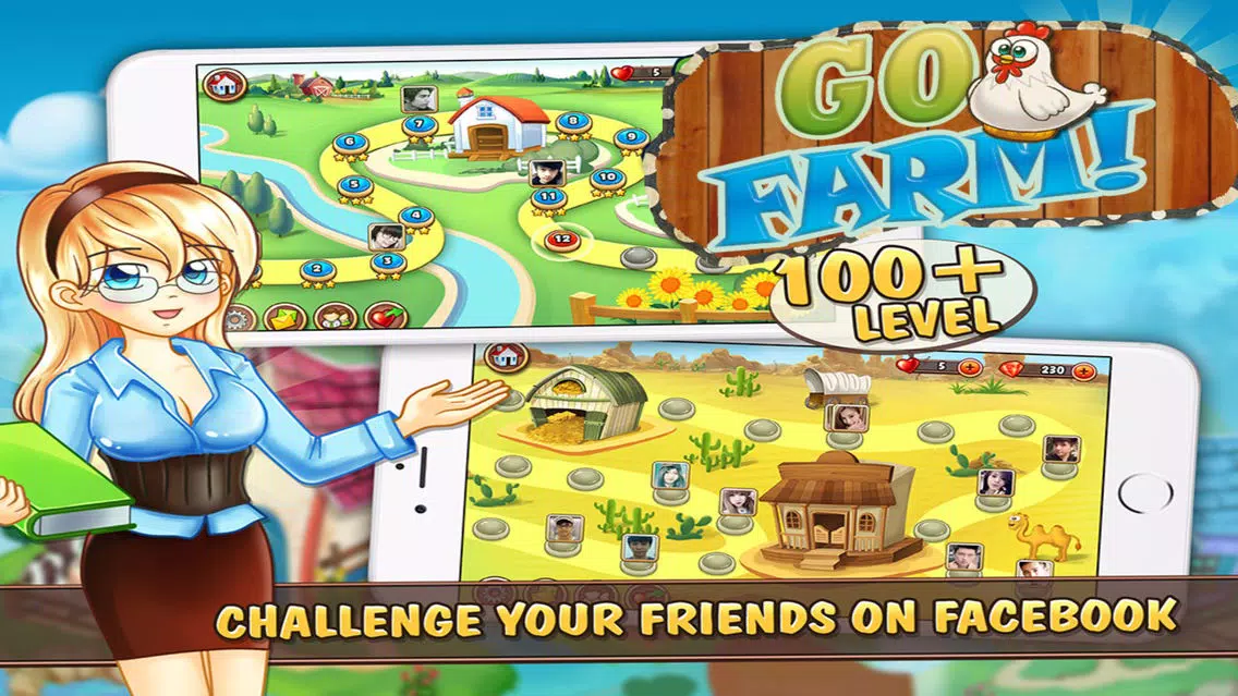 Go Farm PRO! Harvest in the blue moon : The business of farming simulation Ekran Görüntüleri