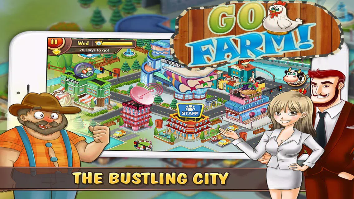 Go Farm PRO! Harvest in the blue moon : The business of farming simulation Ekran Görüntüleri