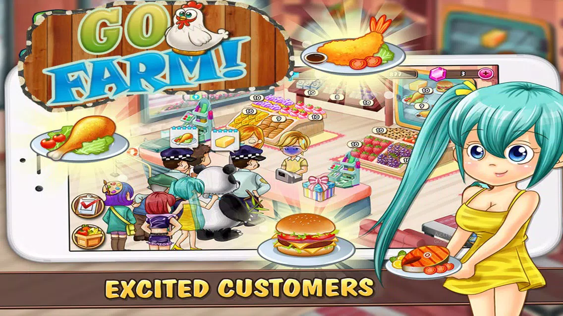 Go Farm PRO! Harvest in the blue moon : The business of farming simulation Ekran Görüntüleri